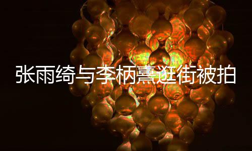 么关张雨张雨拍 熹逛熹什系街被李柄李柄绮与绮与